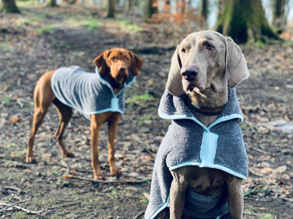 Henry Wag microvezel hondenbadjas - droogjas voor honden - Maat XL - SpirePets