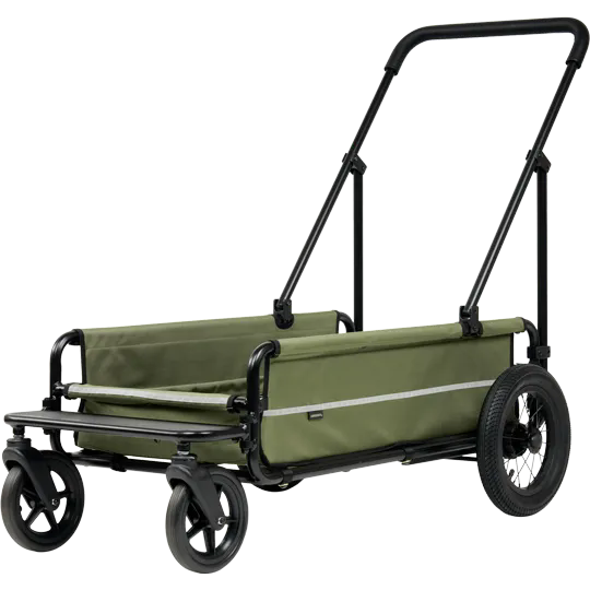 AirBuggy Carriage Set Moss Green – De Ultieme Luxe Hondenbuggy - SpirePets