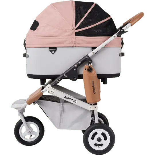 AirBuggy DOME 3 Large – Salmon Berry Luxe wandelwagen - SpirePets
