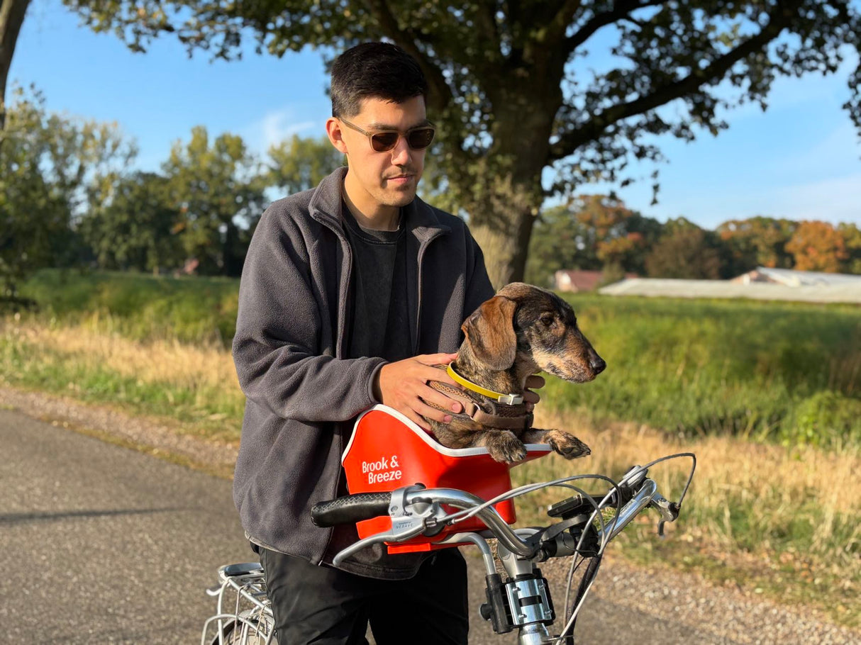 Brook & Breeze Canine Copilot - fietsstoeltje voor hond of kat - SpirePets