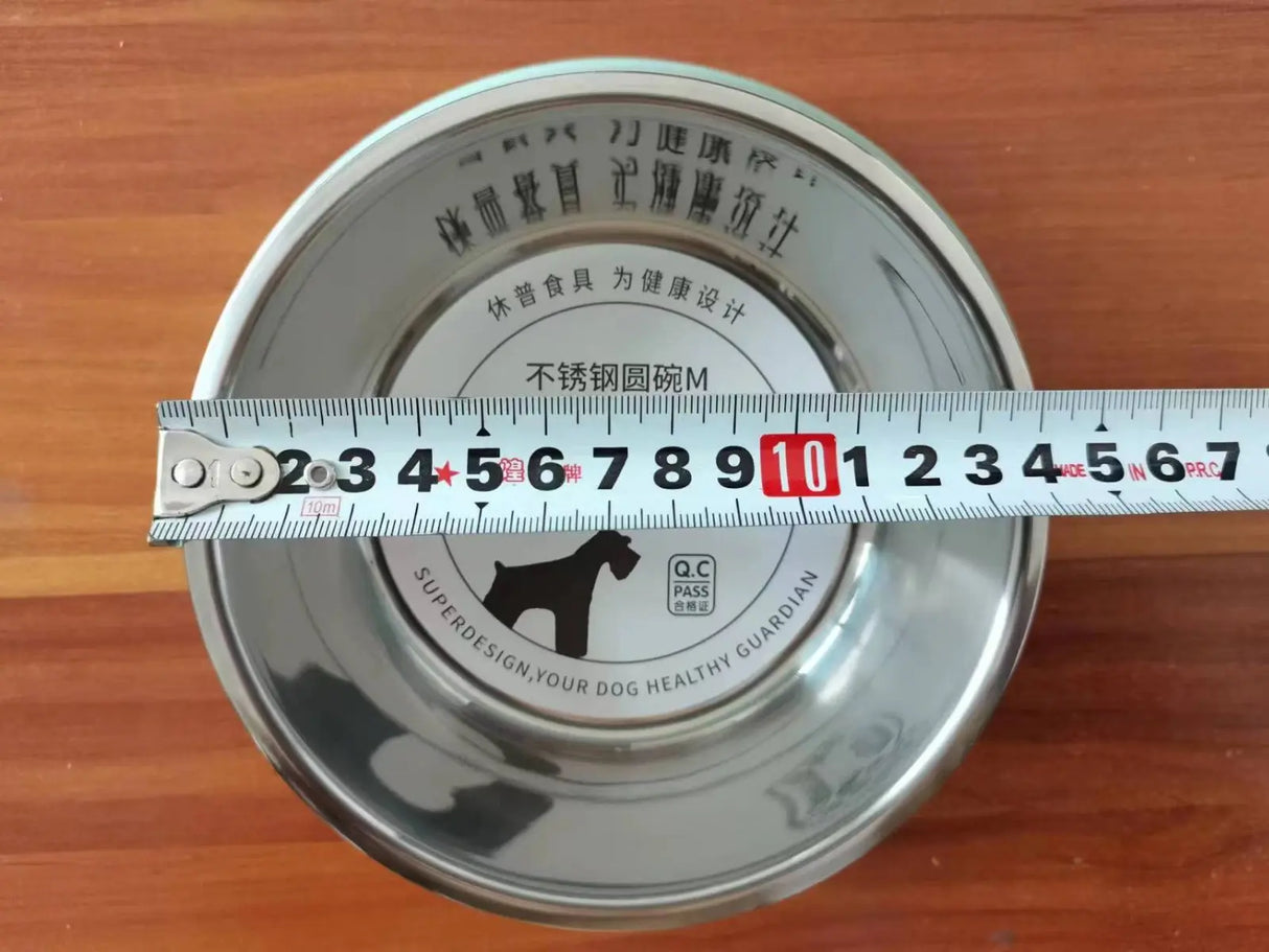 Voerbak hond - uitneembare RVS bak - maat M - SpirePets