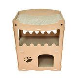 Kattenhuis - duurzaam speelhuis voor katten - SpirePets