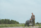 Ensemble de poussettes AirBuggy Earth Grey – Voyagez confortablement avec votre animal de compagnie