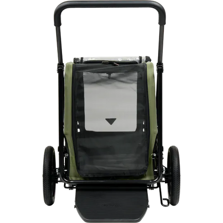 AirBuggy Carriage Set Moss Green – De Ultieme Luxe Hondenbuggy - SpirePets