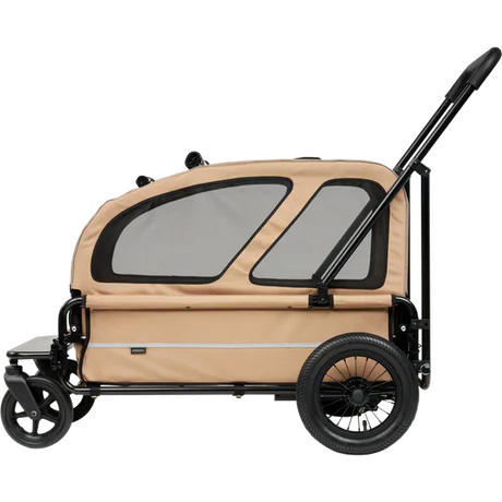 AirBuggy Carriage Set Seed Beige - Luxe Hondenbuggy tot 55kg - SpirePets