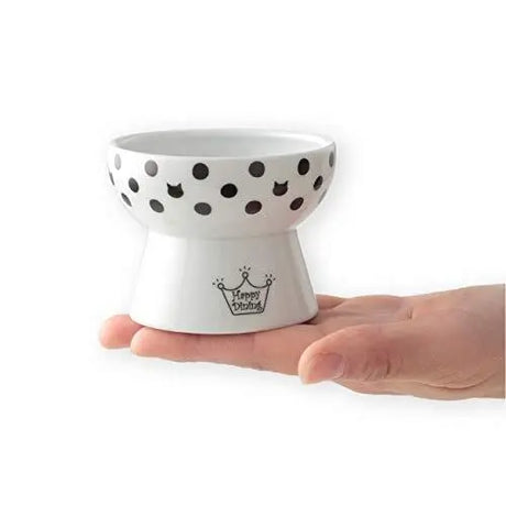 Mini voerbak katten of hondjes - hoog model - SpirePets