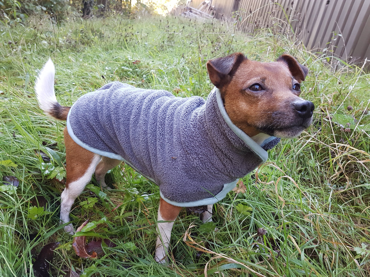 Henry Wag microvezel hondenbadjas - droogjas voor honden - Maat S - SpirePets