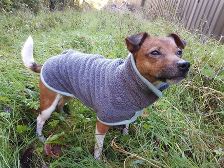 Henry Wag microvezel hondenbadjas - droogjas voor honden - Maat S - SpirePets