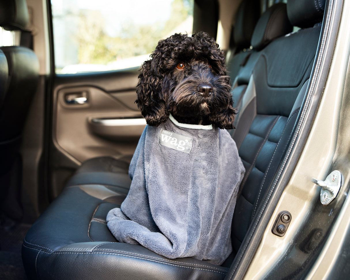 Henry Wag honden droogzak - microvezel - Maat M - SpirePets