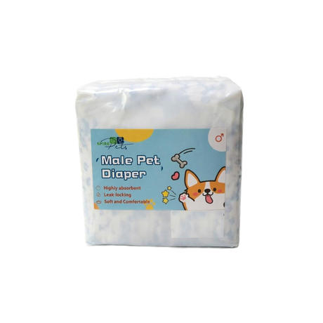 Hondenluiers voor Reu – Super absorberend en comfortabel - SpirePets