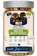 Joey & Rudy Botjes kip – zachte hondensnacks met kip - 250gram