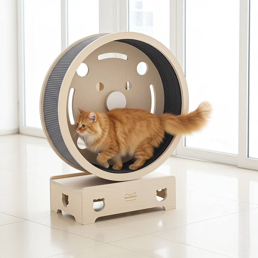 Katten loopwiel - looprad Medium - SpirePets