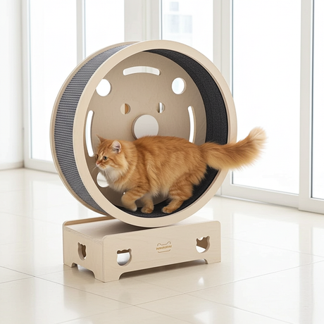 Katten loopwiel - looprad Medium - SpirePets