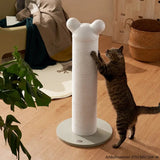 Katten krabpaal - krabmeubel groen met wit - SpirePets