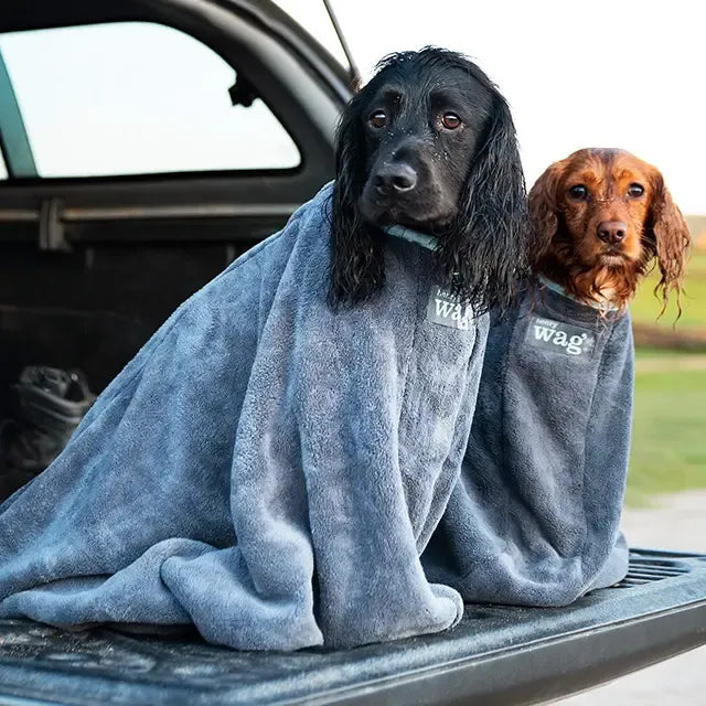 Henry Wag honden droogzak - microvezel - Maat S