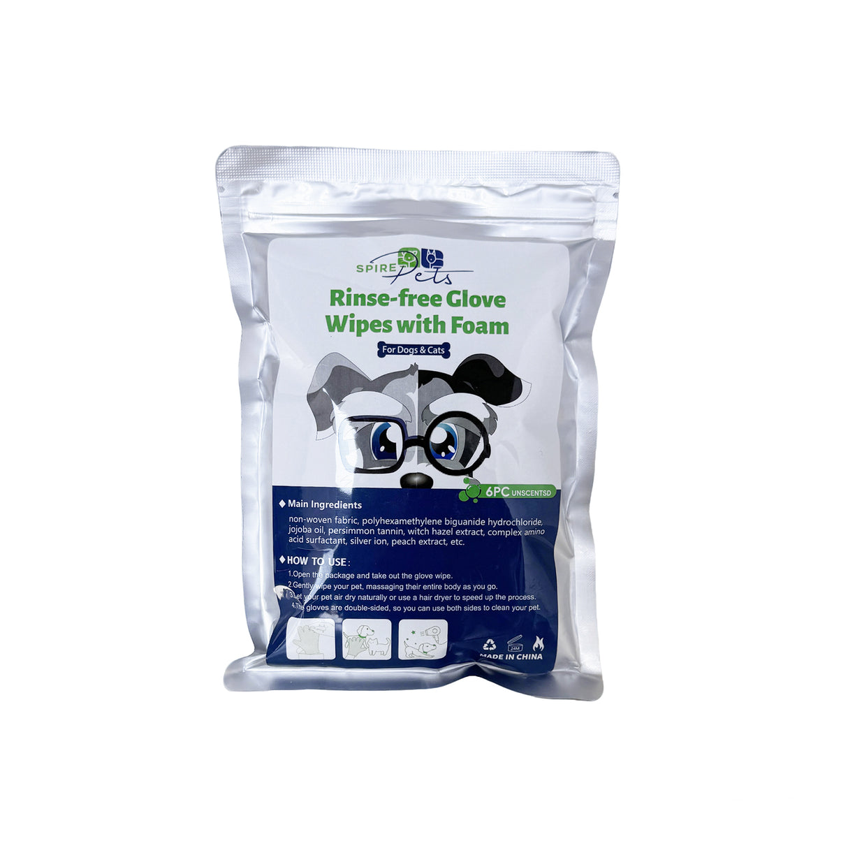 Verzorging handschoenen - Reiniging voor Hond & Kat