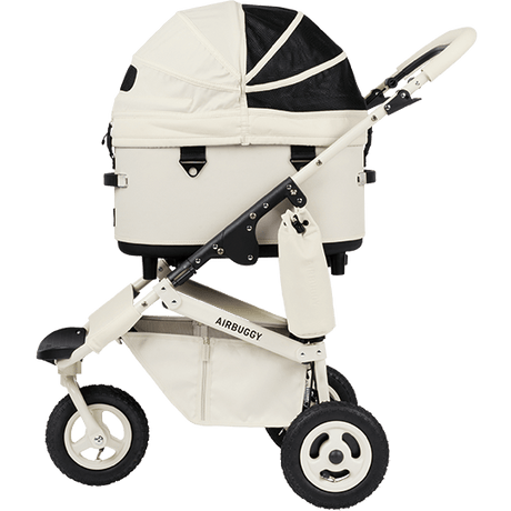 AirBuggy Dome 3 Premier Set Regular Ivory White - Luxe wandelwagen - SpirePets