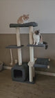 Griffoir pour chat Candy - arbre à chat - gris