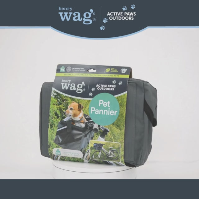 Sac de vélo Henry Wag pour chiens et chats