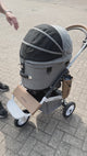 Poussette pour chien AirBuggy Dome 3 Regular - Gris Terre