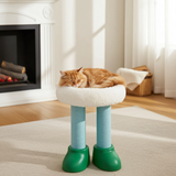 Griffoir Bootsy Cat avec panier pour chat