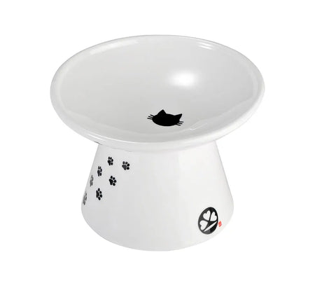 Luxe Verhoogde Kattenvoerbak - Ergonomisch & Porselein - SpirePets