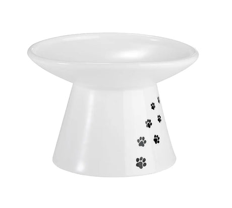 Luxe Verhoogde Kattenvoerbak - Ergonomisch & Porselein - SpirePets
