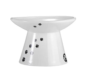 Luxe Verhoogde Kattenvoerbak - Ergonomisch & Porselein - SpirePets